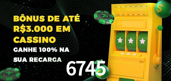 6745 melhor bônus de depósito